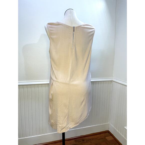 H by Halston Plus Size 18W Tunic Top Asymmetrical Textured Crepe Minimalist - Picture 3 of 9